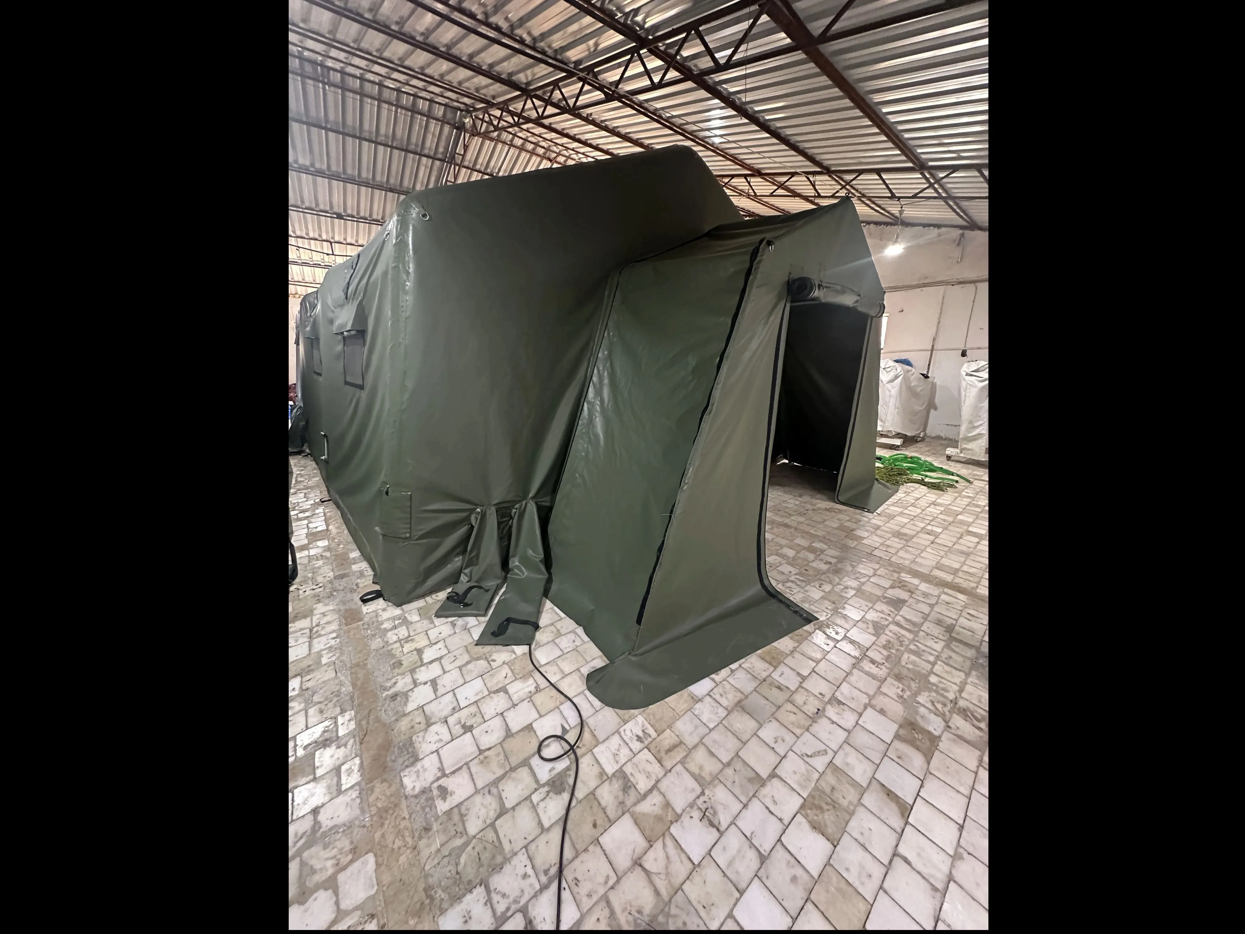 ŞİŞME ÇADIR ASKERİ MODEL NATO BULGARİSTAN 